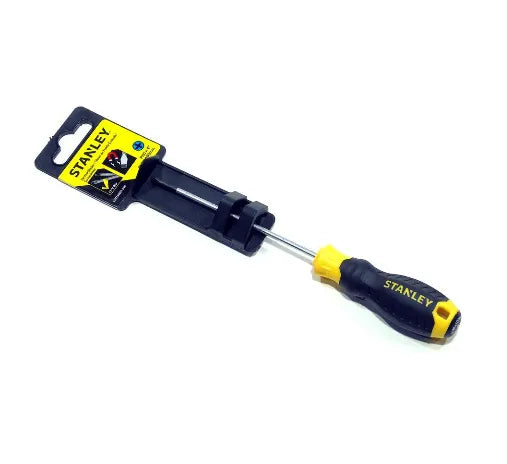 Stanley STMT60811-840 Cushion Grip Screwdriver Phillips-PH2x150mm (Yellow and Black)  STMT60811-840 Stanley STMT60811-840 Cushion Grip Screwdriver Phillips-PH2x150mm (Yellow and Black)  STMT60811-840